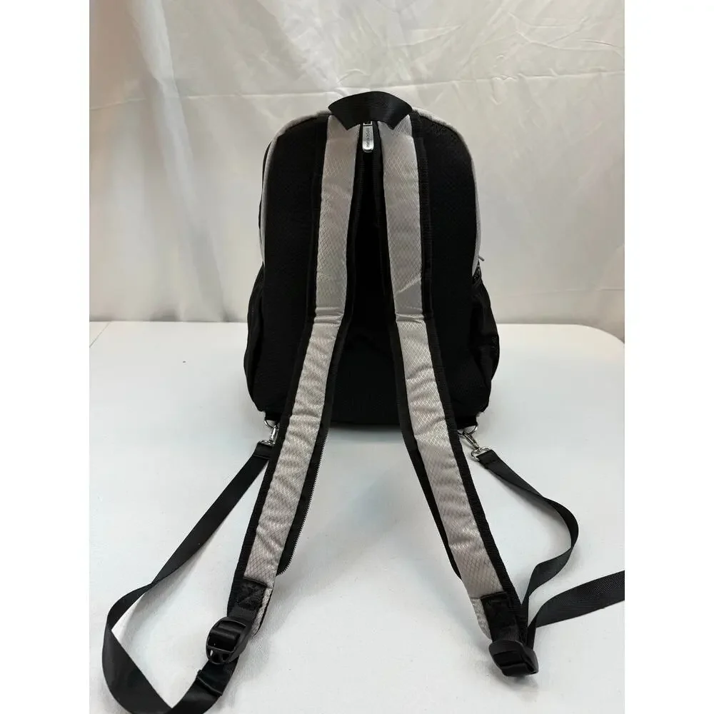 SPOENGRU Small Backpack for Women Men, Convertible Sling Backpack Grey